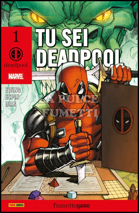 TU SEI DEADPOOL: IL FUMETTOGAME!